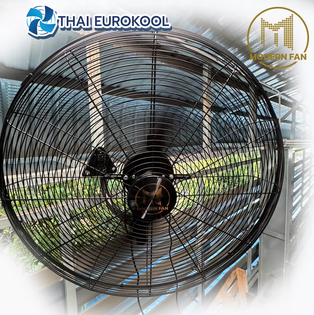 พัดลมอุตสาหกรรมแบบแขวนผนัง 20 นิ้ว
