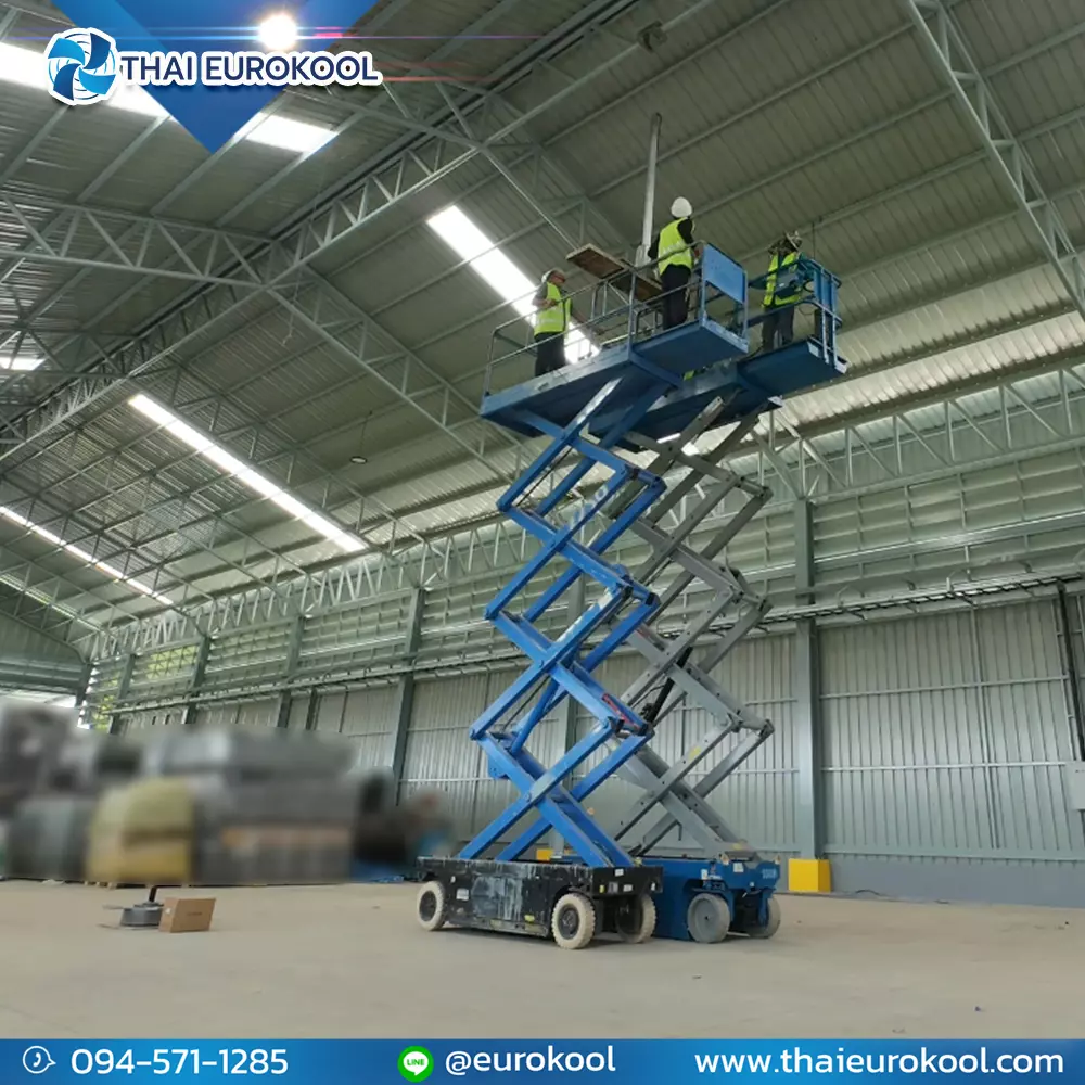 พัดลมยักษ์เพดาน EP370 ขนาด 3.7 เมตร